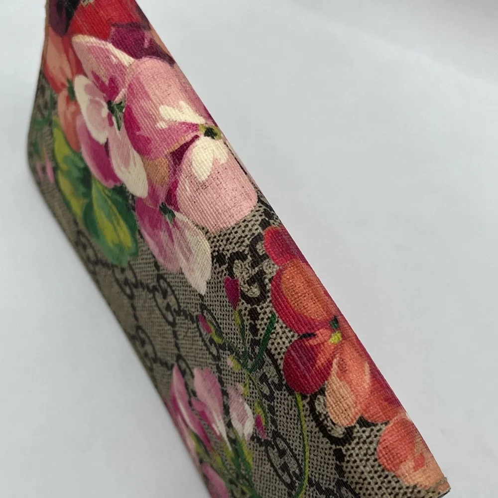 Gucci Blooms GG Canvas Wallet Phone Case iPhone 7/8/SE Floral